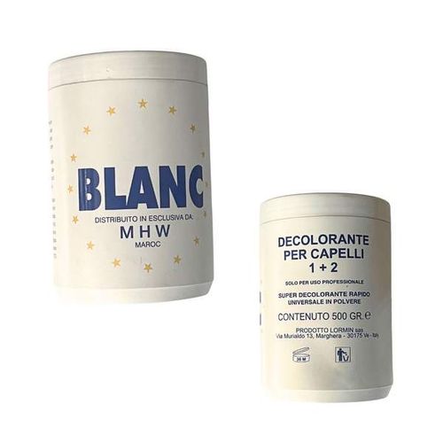 Décolorant Blanc pour Cheveux Mhw
