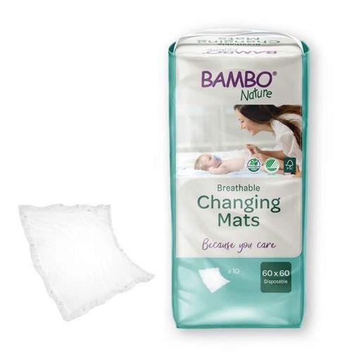 Nature Tapis de Change 60*60cm Breathable Changing Mats X10