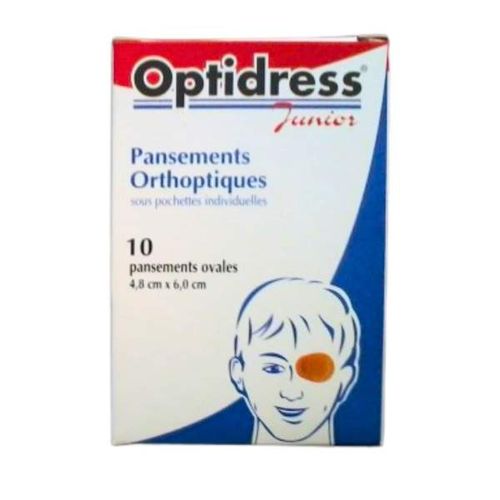 Pansements Orthoptiques Ovales  10 Unités Junior