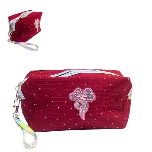 Trousse en Tissu Fleur 