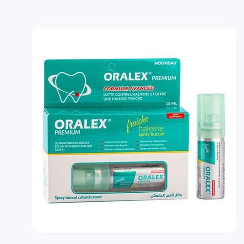 Oralex Spray Buccal Rafraichissant Contre les Mauvaises Haleines 15ml