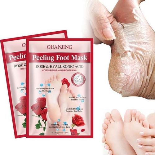Masque Peeling Magique Rouge pour les Pieds