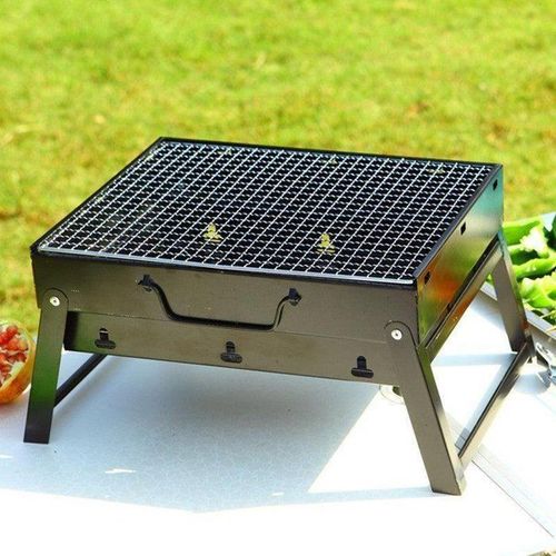 Barbecue pliable à charbon  Barbecue portable au charbon de bois