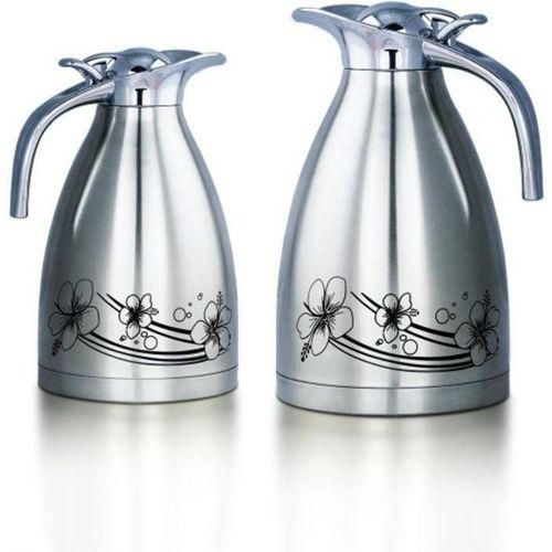 Duo de Thermos Inox Capacité 1,5L/1,2 L Maintient la Température