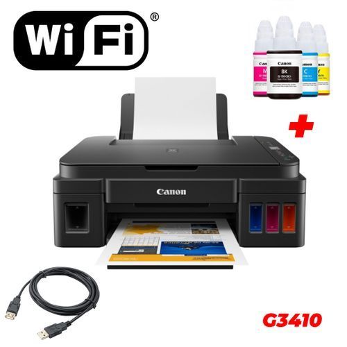 Imprimante PIXMA G3410 multifonction à réservoirs rechargeables