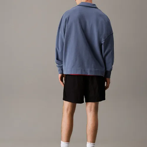 Short en Sergé de Lin et Coton