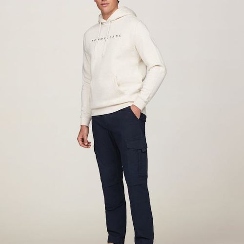 Sweat à Capuche avec Cordon de Serrage et Logo Brodé