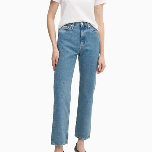 High Rise Straight Jeans