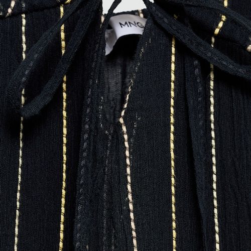 Robe Bretelles Coutures Décoratives