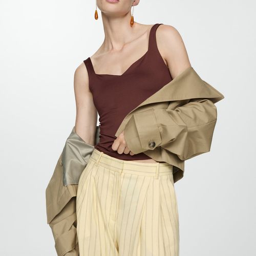 Top Maille Bretelles