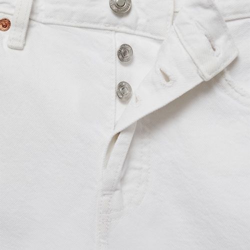 Short en Jean Revers Effilochés