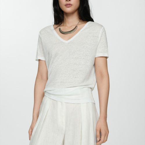T-shirt Lin Manches Courtes