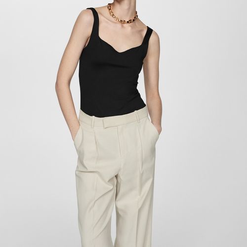 Top Maille Bretelles