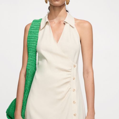 Robe Chemisier Croisée