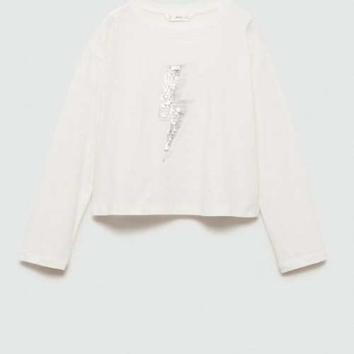 T-shirt Imprimé Paillettes