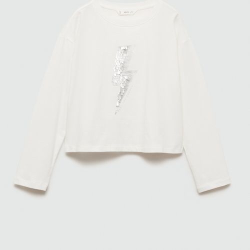 T-shirt Imprimé Paillettes