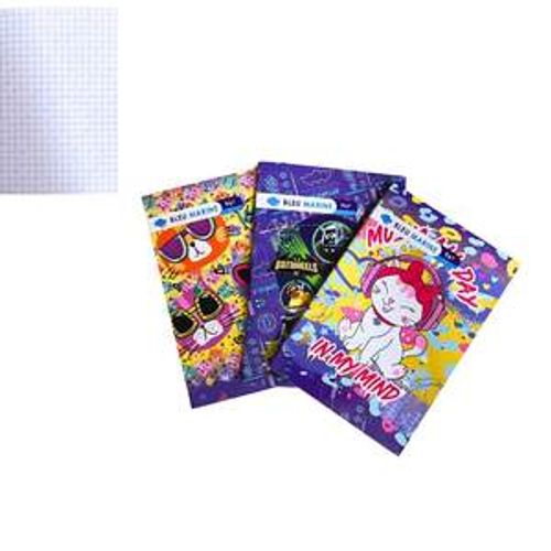 Carnet Pique 96 Pages - Petits Carreaux