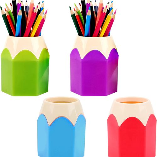 Porte Stylo en Plastique Disponible en Plusieurs Couleurs