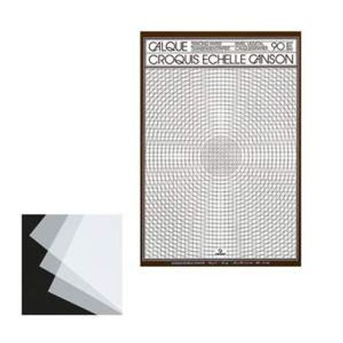 Bloc de Papier Calque A4 , 50 Feuilles - 90g