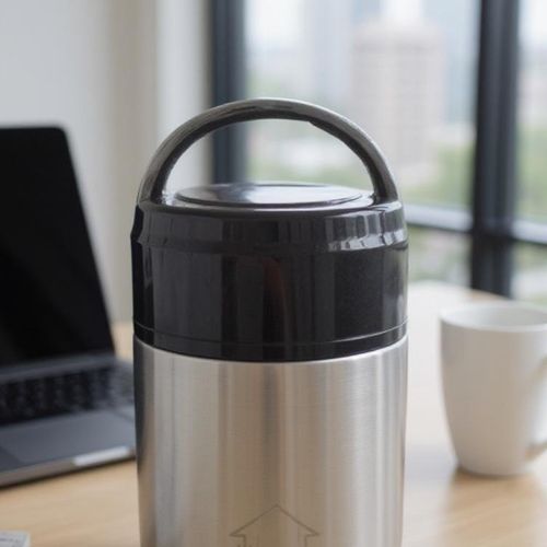 Boîte à lunch thermos INOX 650 ml, porte-manger avec conservation de la chaleur