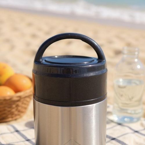 Boîte à lunch thermos INOX 650 ml, porte-manger avec conservation de la chaleur