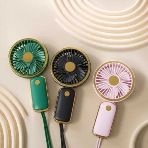 Mini Ventilateur Puissant de Poche avec Cordon de Transport (colleur aléatoire) 