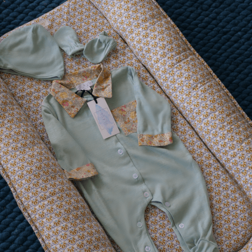Grenouillère Pack de Naissance Liberty