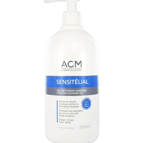 Sensitélial Gel Nettoyant Surgras - 500 Ml