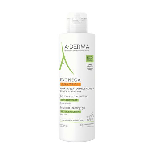 Exomega Control Gel Moussant Émollient Anti-grattage
