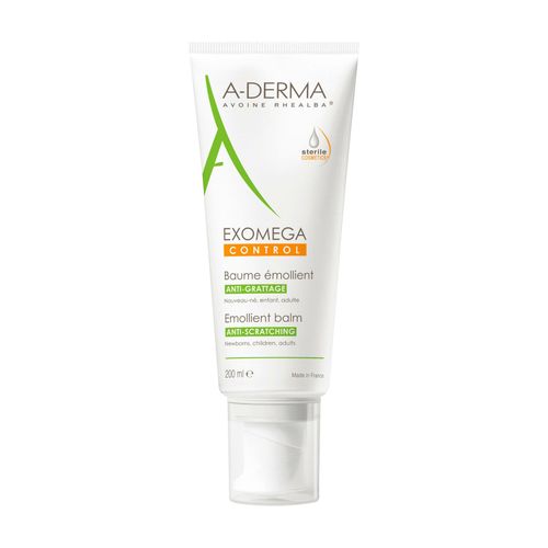 A-derma — Exomega Control Baume Émollient Anti-grattage Cosmétique Stérile 200 Ml