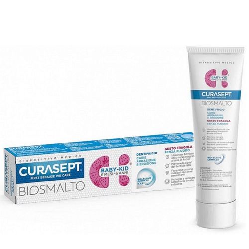 Dentifrice Biosmalt Baby-kid 6 Mois-6 Ans- Fraise