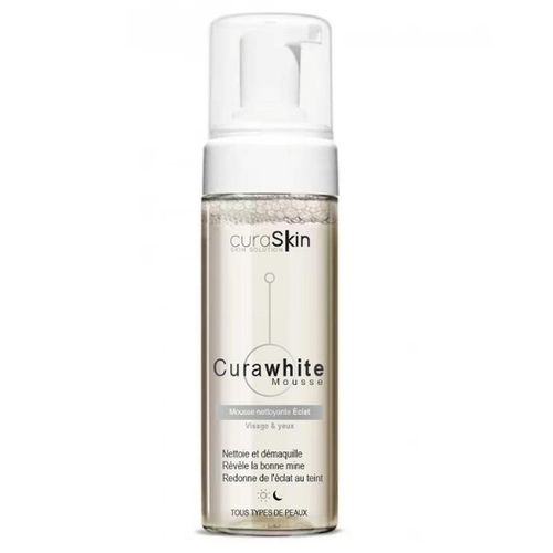 Curawhite Mousse Nettoyant Eclat 150ml