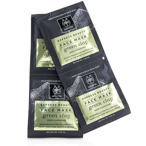 Express Beauty Face Mask Green Clay 6*2*8ml