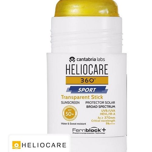 360° Sport Stick Solaire Transparent Spf50