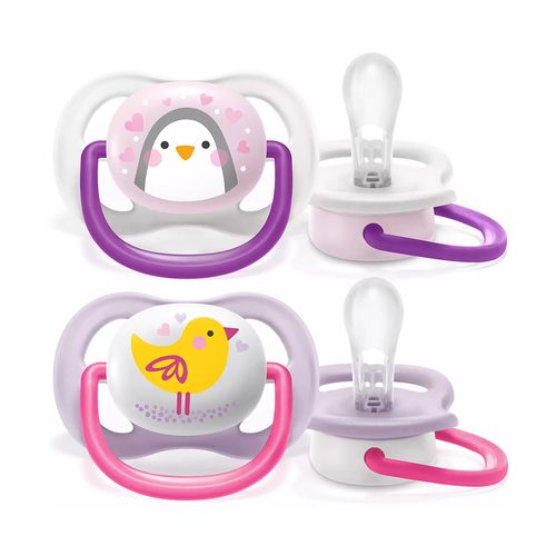 SUCETTE ORTHO 0-6M GIRL PENG/BIRD SCF080/06