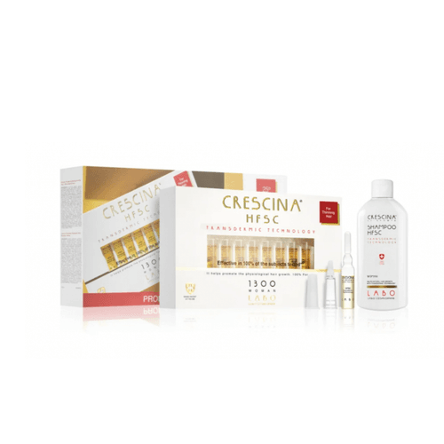 Transdermic 1300 Woman+ Shampoing Woman 200ml Pack