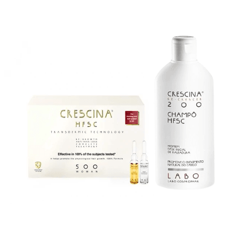 Creshina Hfsc Transdermic 500 Woman+shampoo Woman 200ml Pack