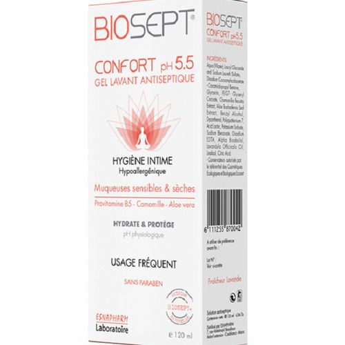 5.5 Gel Nettoyant Intime Traitant