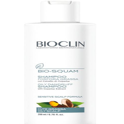 Bio Squam Shampoing Pellicules Grasses - 200ml