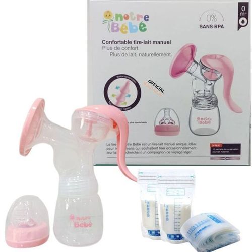 Notre Bébé Tire-lait Confortable Manuel+ Reglable