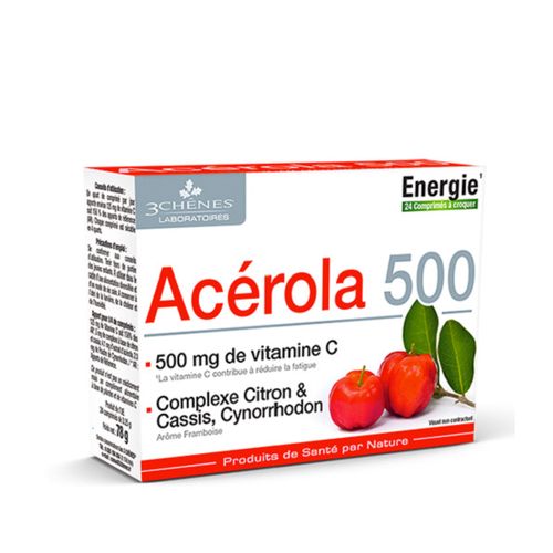 Acerola 500mg Boite de 24 comprimés