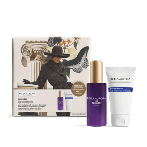 Bella Aurora Splendor Serum 30ml + Gel Exfoliante 75ml Pack