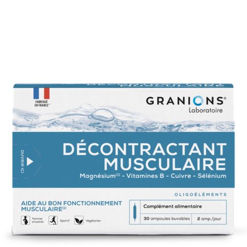 Decontractant Musculaire 30 Ampoules