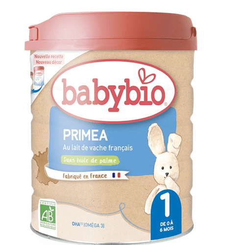 Lait Infantile Biologique Primea 1, Destiné aux Nourrissons de 0 à 6 Mois - 800g
