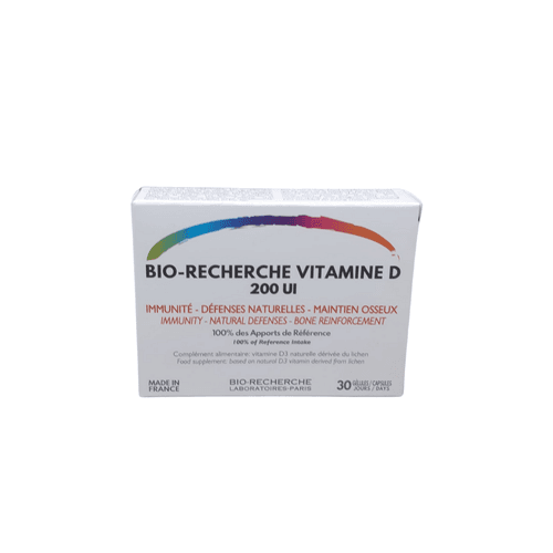 Vitamine D 200ui 30 Gélules
