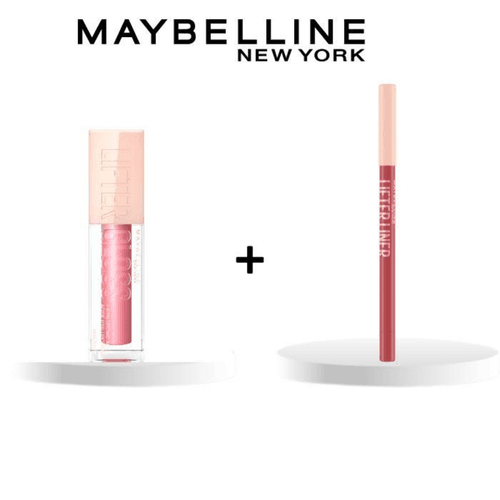 Maybelline Lifter Gloss 005 Petal 5.4ml + Lifter Liner 009 Peaking Pack