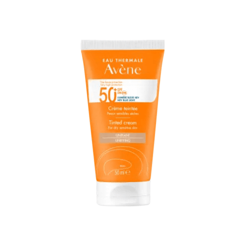 Crème Solaire Teintée Très Haute Protection Spf 50+