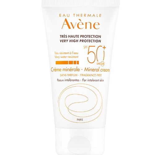 Eau Thermale Avène Ecran Solaire Crème Minéral Spf 50+
