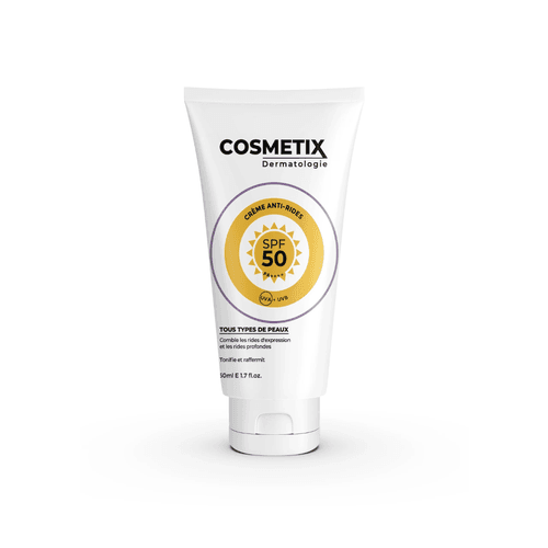 Cosmetix Soin 2en1 Creme Anti-rides Spf50 50ml