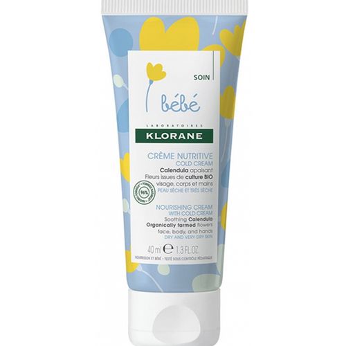 Crème nutritive au Cold Cream et Calendula - Bébé - Peau sèche et très sèche